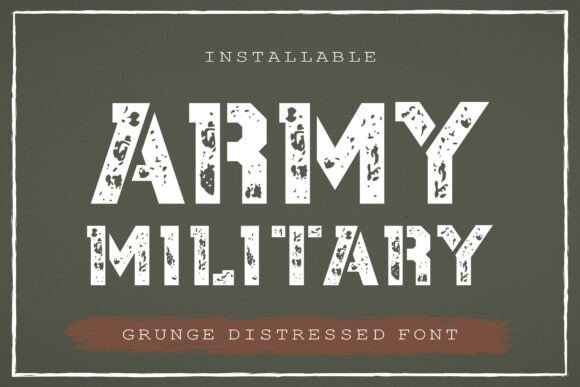 Army Military: Capturing the Battle-Hardened-and-Bold Aesthetic