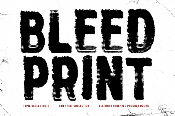 Bleed Print: Capturing the Raw Spirit of Vintage Ink