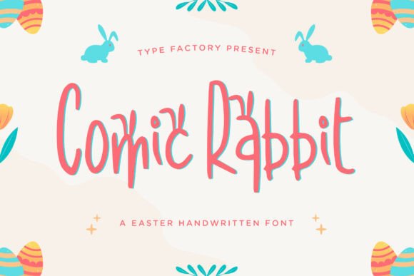 Comic Rabbit: A Playful Font for Kids' Creative Projects