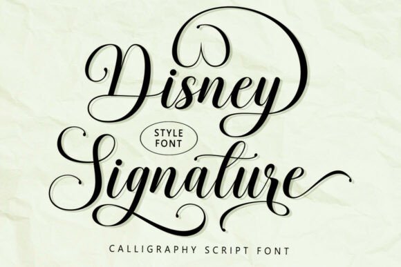Disney Signature: Crafting Cinematic Charm for Your Creative Projects