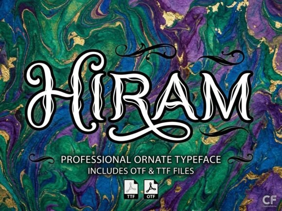Hiram: A Display Typeface That Commands Attention