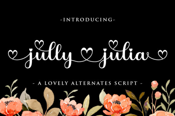 Jully Julia: A Handwritten Font with Authentic Charm