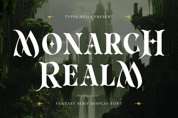 Monarch Realm: A Typeface for Epic Brand Narratives