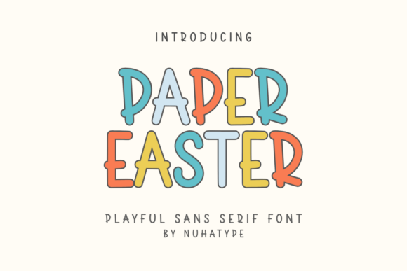 Paper Easter: A Thin Sans Serif with Natural Charm