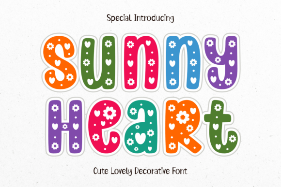Sunny Heart: Sprinkling Joy into Every Letter