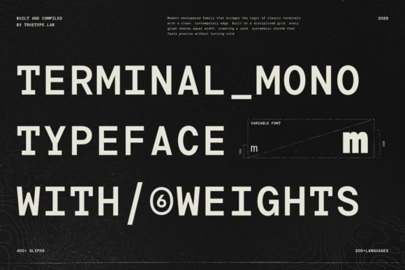 Terminal Mono: The Modern Monospace Font for Precision Design