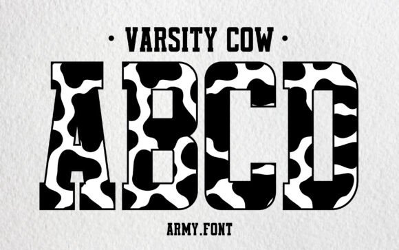 Varsity Cow: When Your Brand Needs a Playful, Cow-Print Kick