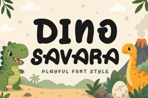 Why Dino Savara Is the Playful Font Your Brand Needs