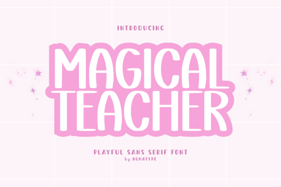 Why the Magical Teacher Font is a Whimsical Design Superpower